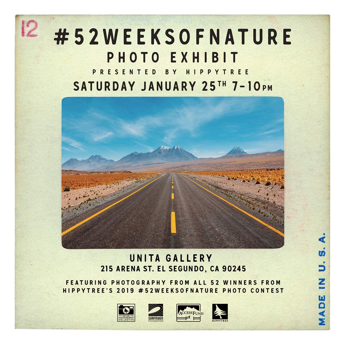 #52weeks Photo Exhibit Flier