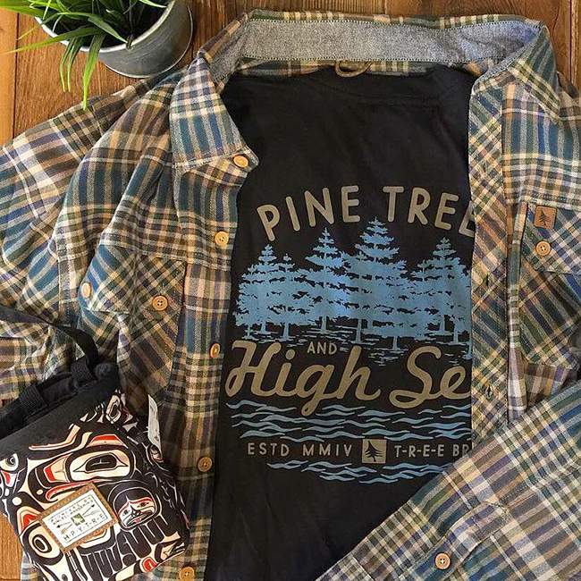 tees and flannels
